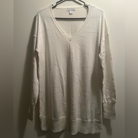 Amazon Essentials Womens Lightweight V-Neck Tunic Sweater sz L - Picture 5 of 9
